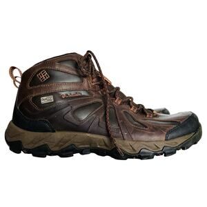 Columbia Mens Strata Trail Sz 9.5 Waterproof Out Dry Omni Grip Hiking Boot
